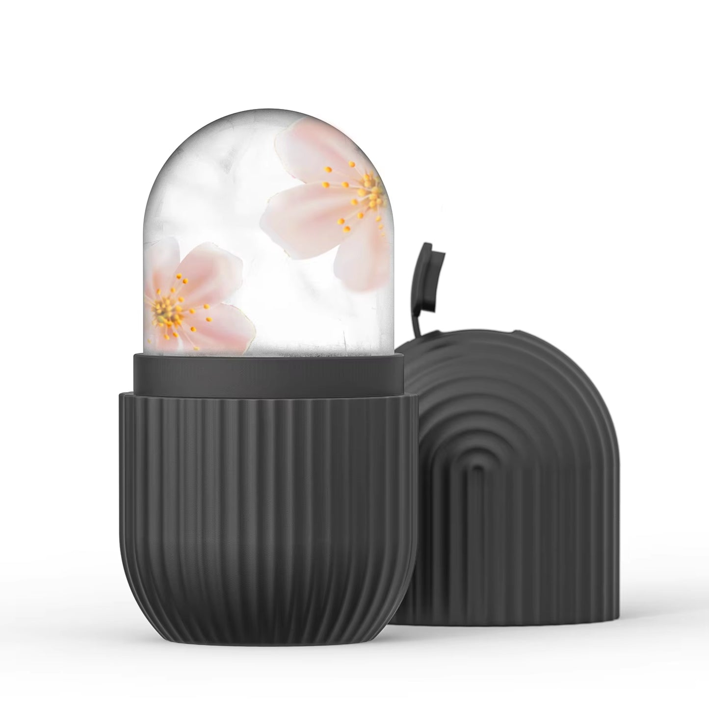 Silicone Ice Roller Massager for Face, Eyes - Natural Skin Care, Cooling and Eliminating Eye Bags, Reusable and Soothing