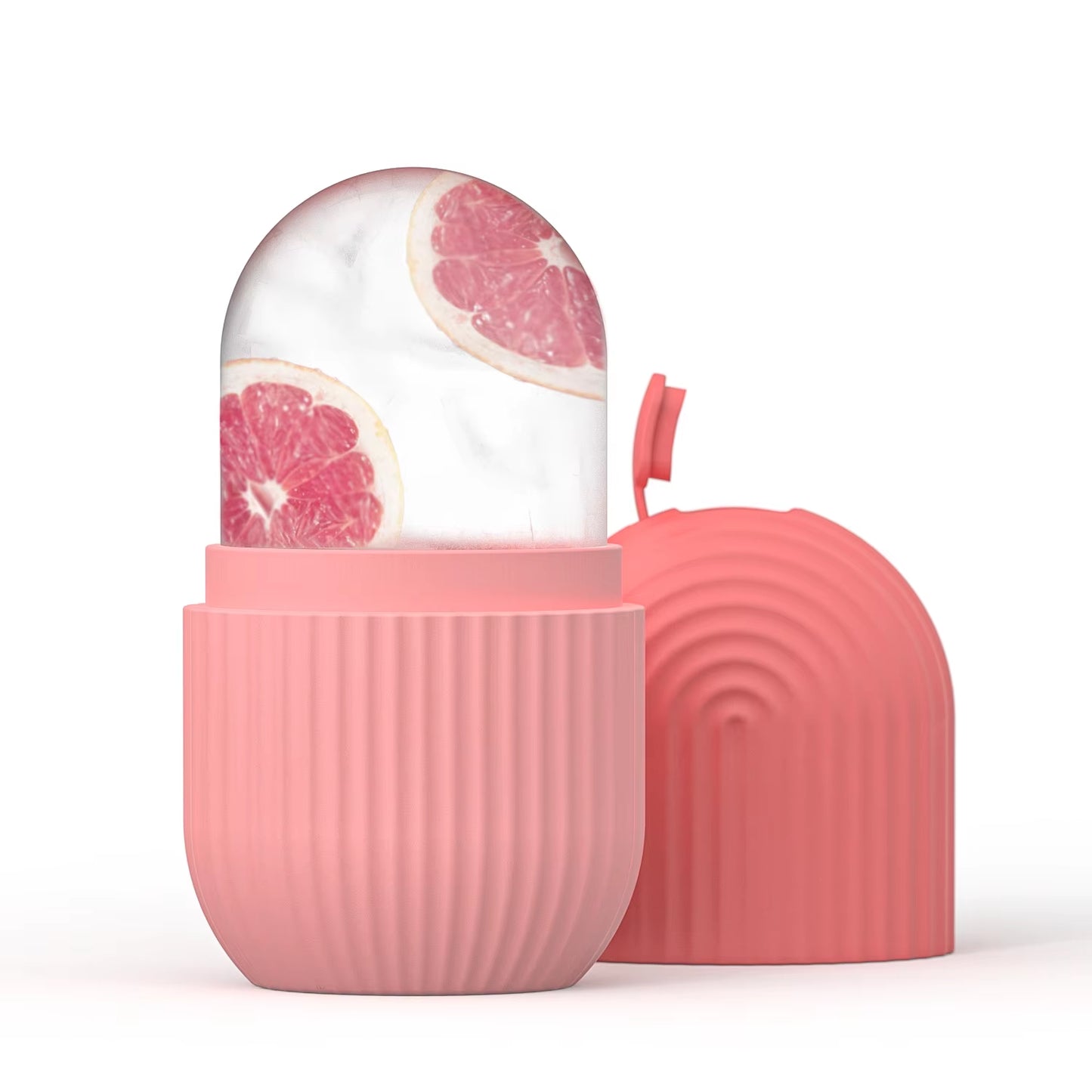 Silicone Ice Roller Massager for Face, Eyes - Natural Skin Care, Cooling and Eliminating Eye Bags, Reusable and Soothing